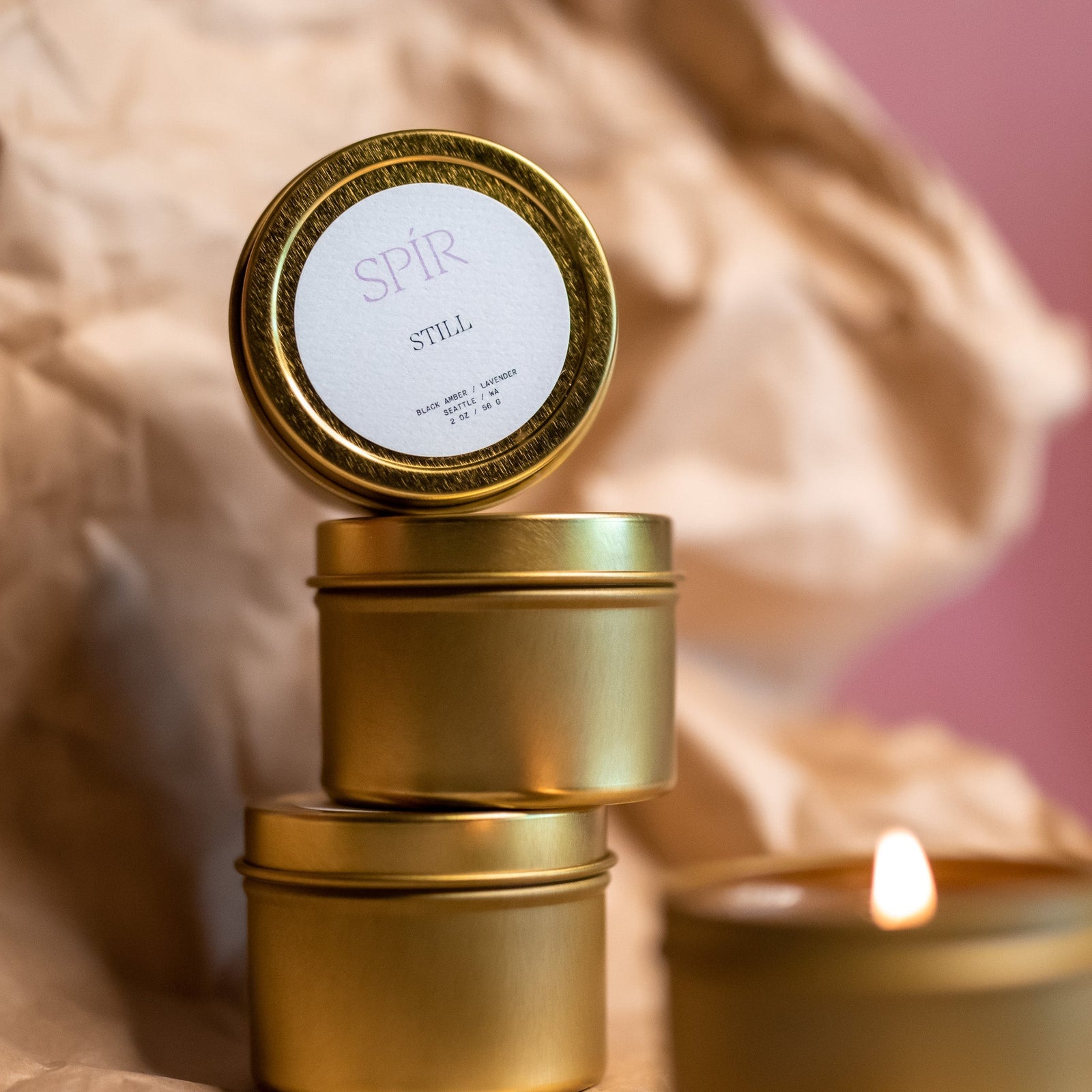 Still – 2 oz Candle by Spír Candle Co.