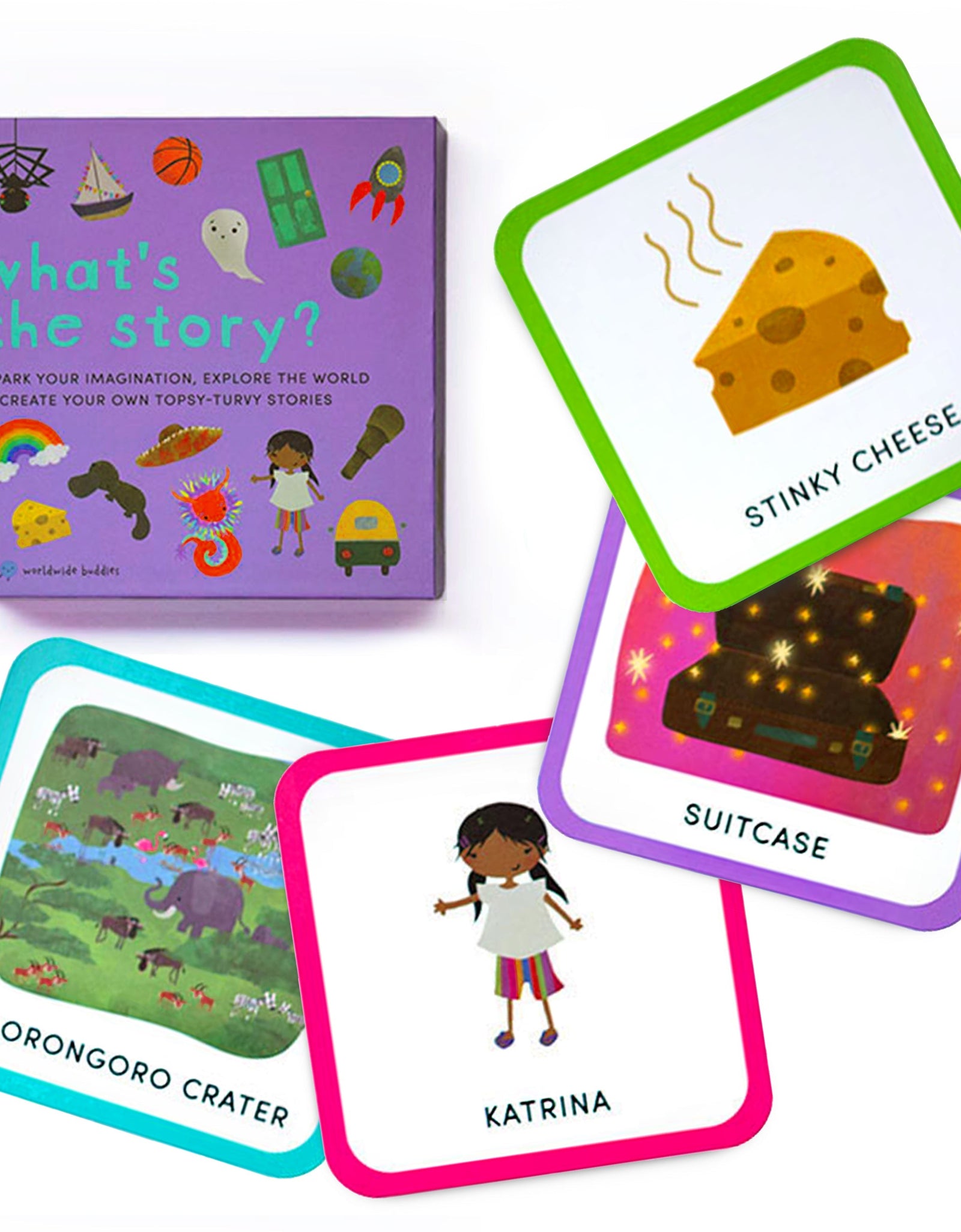 What's the Story? Storytelling Cards by Worldwide Buddies