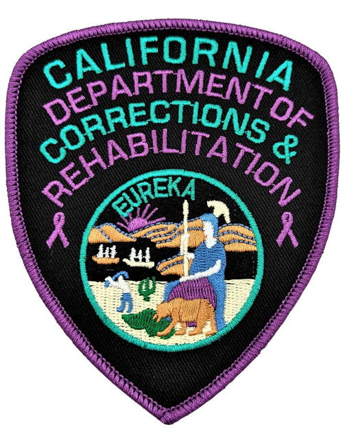 Load image into Gallery viewer, Suicide Awareness <br> CDCR Arm Patch by Custom Pins &amp; Buckles
