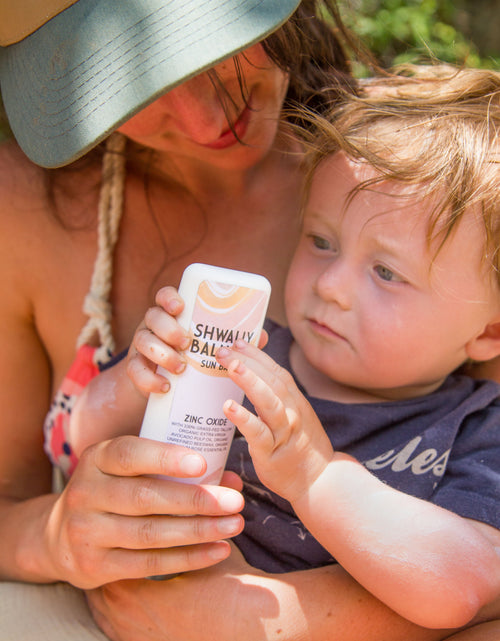 Load image into Gallery viewer, Shwally Zinc &amp; Avocado Mineral SunBalm by Shwally - For Home and Play
