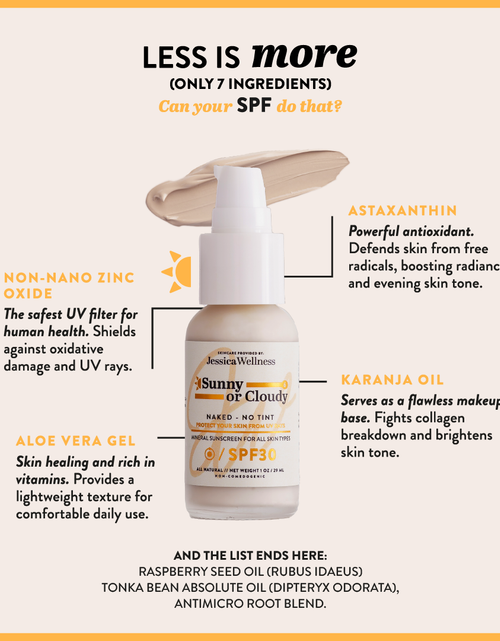 Load image into Gallery viewer, Sunny or Cloudy SPF by Jessica Wellness Shop
