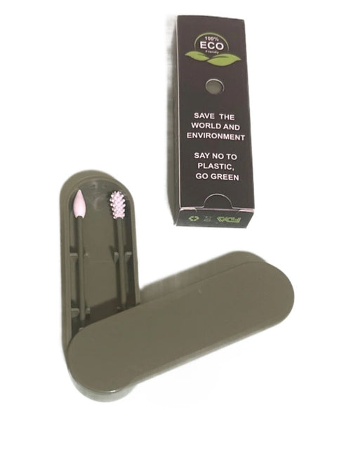 Load image into Gallery viewer, Reusable Silicone Cotton Swab -2 Pack by BeNat
