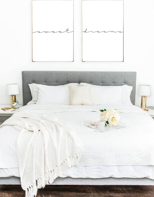 Load image into Gallery viewer, Sweet Dreams Set Of 2 Bedroom Wall Decor Prints by WinsterCreations™ Official Store

