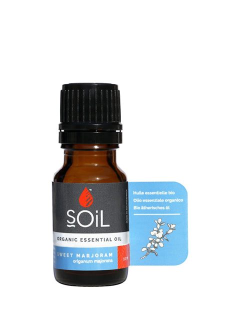 Load image into Gallery viewer, Organic Marjoram Essential Oil (Origanum Marjorana) 10ml by SOiL Organic Aromatherapy and Skincare
