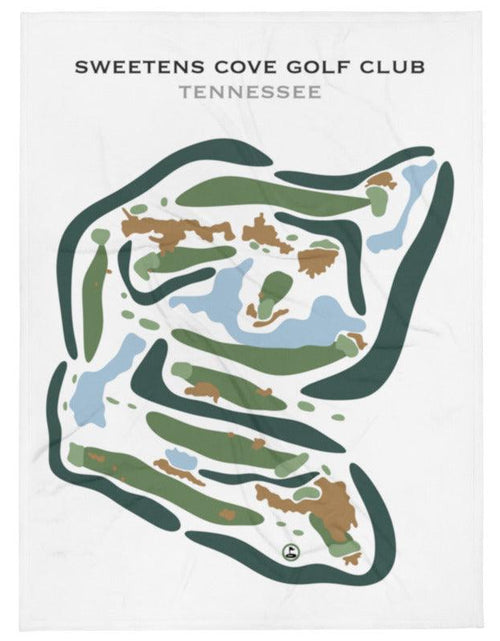 Load image into Gallery viewer, Sweetens Cove Golf Club, Tennessee - Printed Golf Courses by Golf Course Prints
