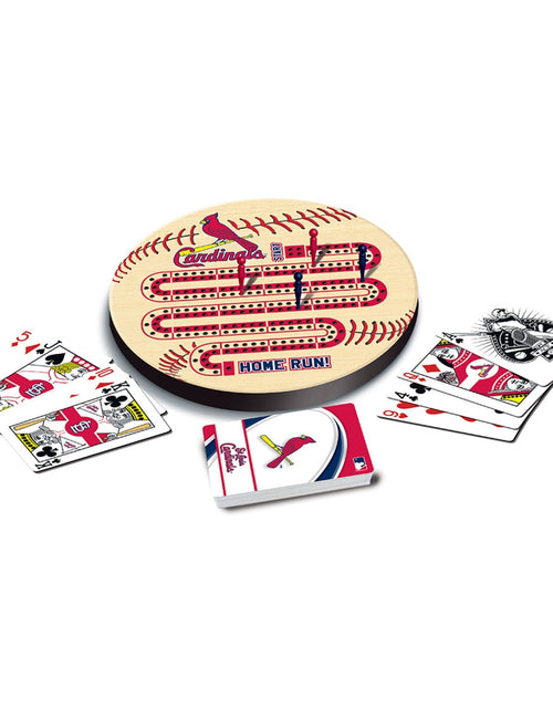 Load image into Gallery viewer, St. Louis Cardinals Cribbage by MasterPieces Puzzle Company INC
