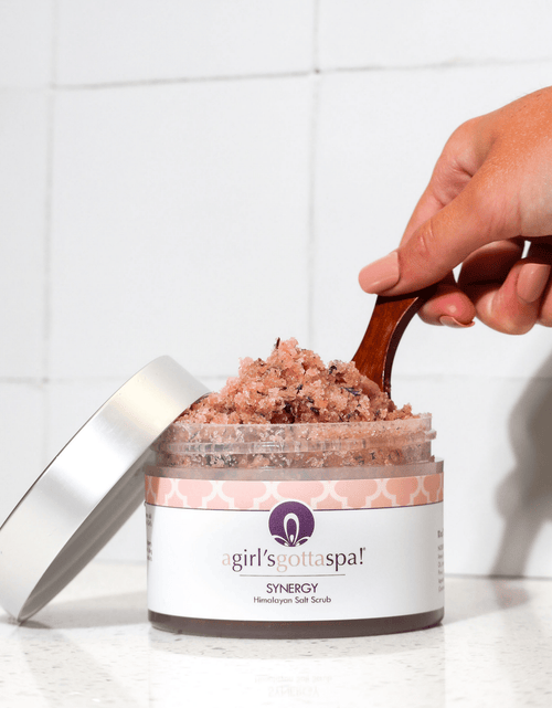 Load image into Gallery viewer, Synergy Himalayan Salt Scrub by A Girl's Gotta Spa!
