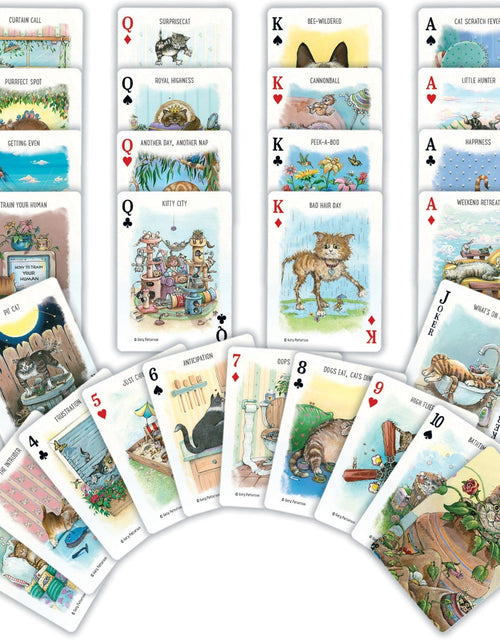 Load image into Gallery viewer, Cats Playing Cards - 54 Card Deck by MasterPieces Puzzle Company INC
