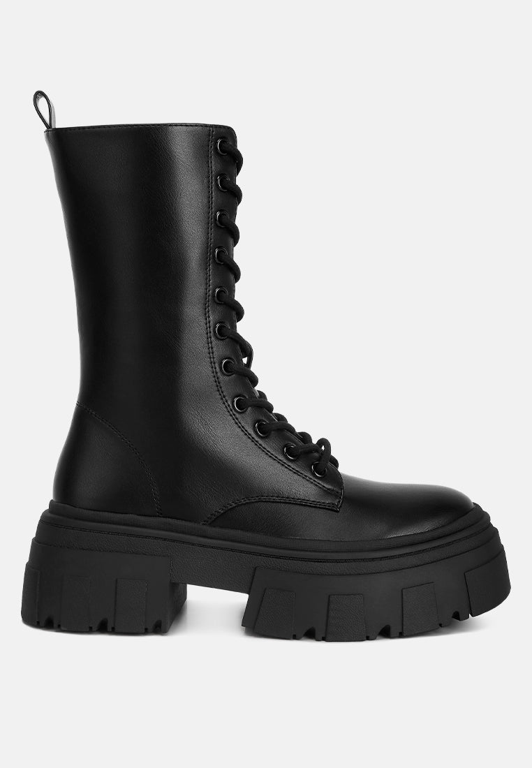 tatum combat boots by London Rag