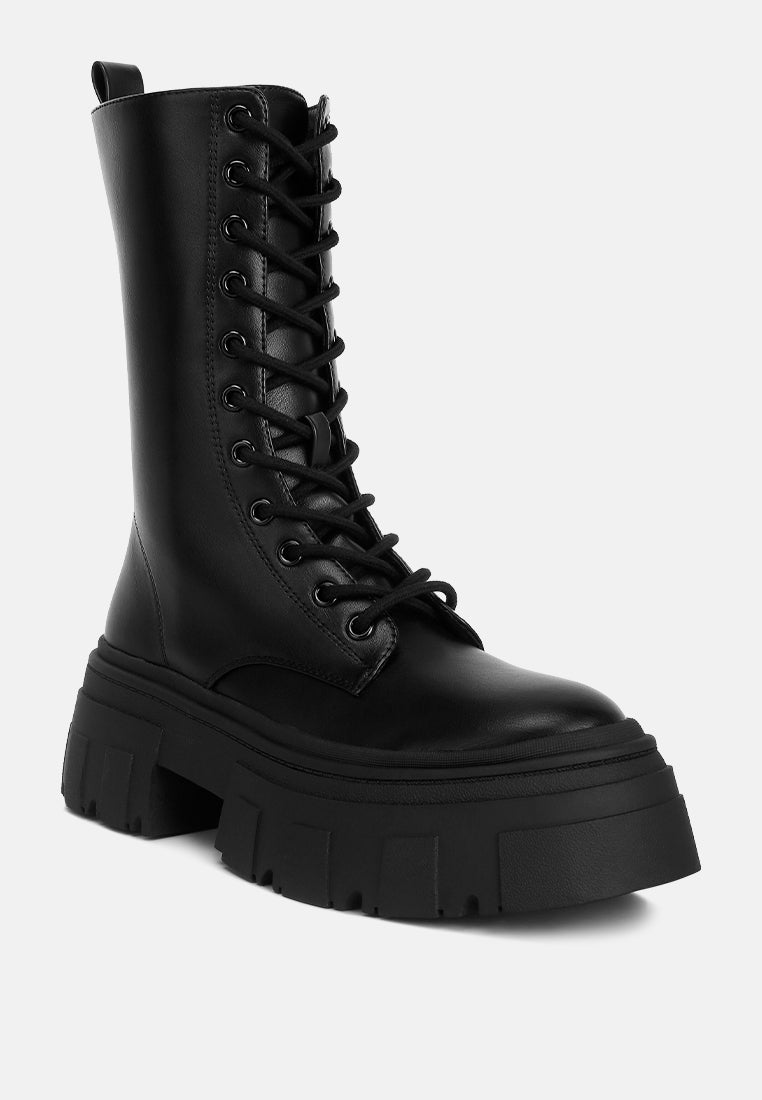 tatum combat boots by London Rag
