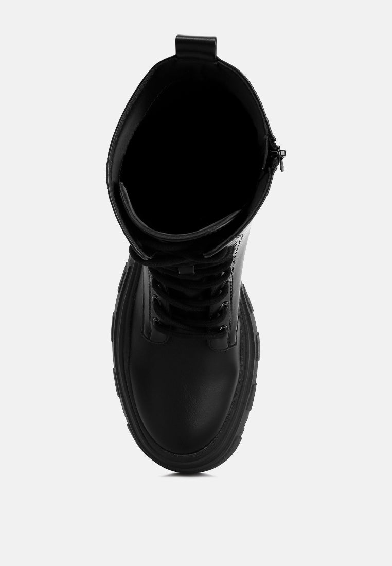tatum combat boots by London Rag