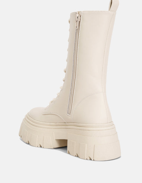Load image into Gallery viewer, tatum combat boots by London Rag
