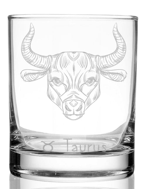 Load image into Gallery viewer, ZODIAC Whiskey Glasses by LumEngrave
