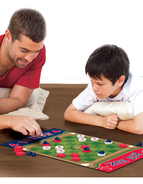 Load image into Gallery viewer, Boston Red Sox Checkers Board Game by MasterPieces Puzzle Company INC

