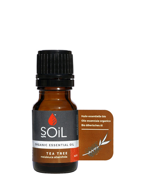 Load image into Gallery viewer, Organic Tea Tree Essential Oil (Melaleuca Alternifolia) 10ml by SOiL Organic Aromatherapy and Skincare
