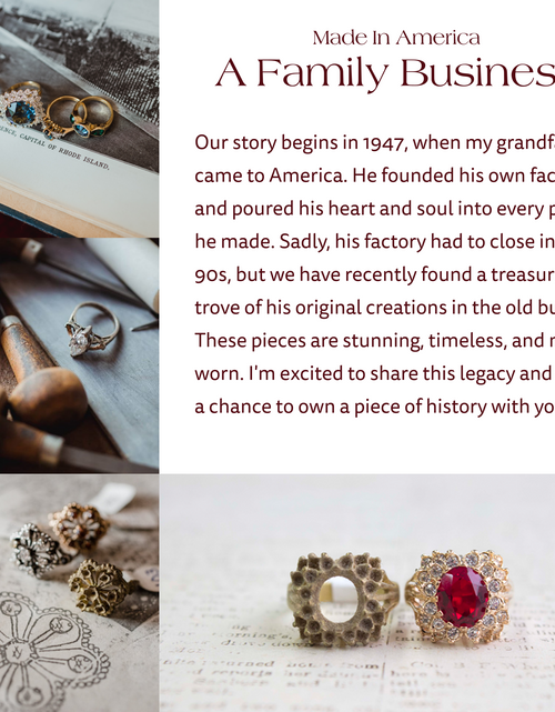 Load image into Gallery viewer, FIVE FOR ONE -Mix of 5 Vintage/Antique Rings for Women We Select Per Your Specifications Made in America - Bulk Pack by PVD Vintage Jewelry
