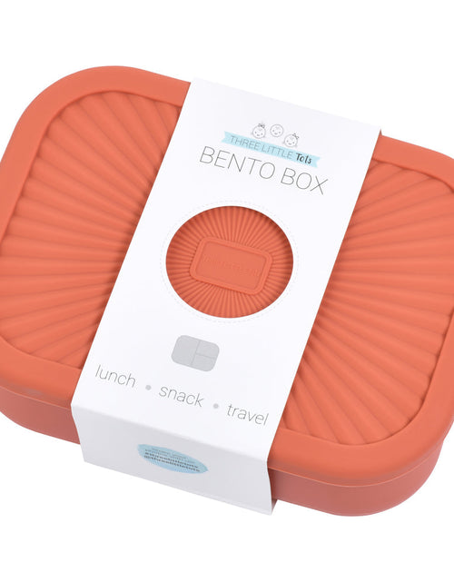 Load image into Gallery viewer, Terracotta Silicone Bento Box by Three Little Tots
