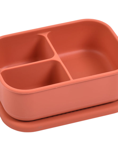 Load image into Gallery viewer, Terracotta Silicone Bento Box by Three Little Tots
