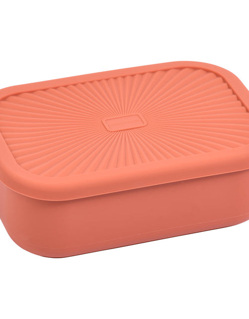 Load image into Gallery viewer, Terracotta Silicone Bento Box by Three Little Tots
