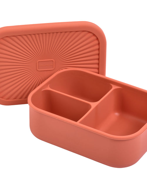Load image into Gallery viewer, Terracotta Silicone Bento Box by Three Little Tots

