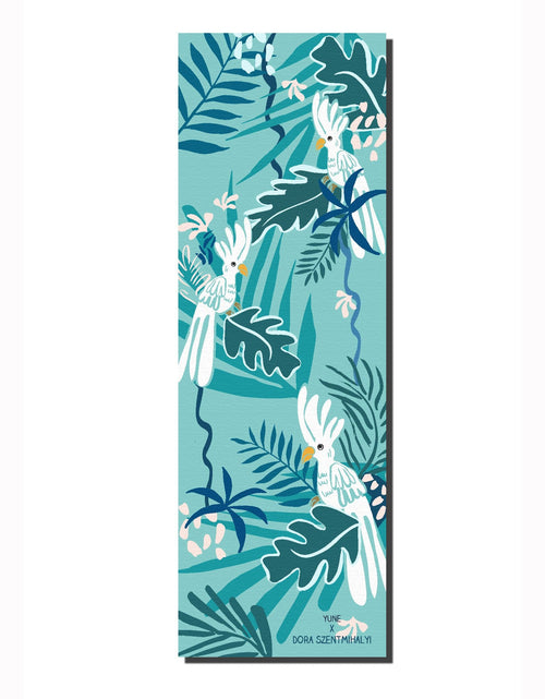 Load image into Gallery viewer, Ascend Yoga Mat Dora Szentmihalyi Cacadus Mat by Yune Yoga
