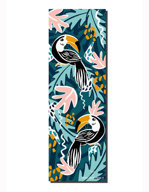 Load image into Gallery viewer, Ascend Yoga Mat Dora Szentmihalyi Toucan Mat by Yune Yoga
