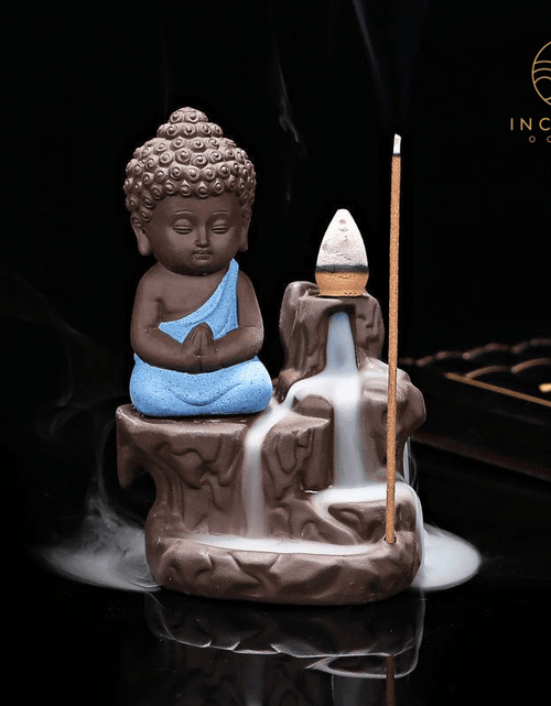 Load image into Gallery viewer, The Little Monk Incense Burner by incenseocean

