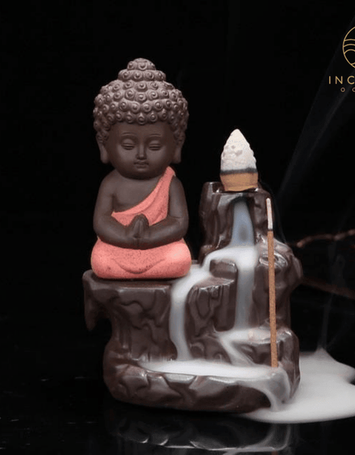 Load image into Gallery viewer, The Little Monk Incense Burner by incenseocean
