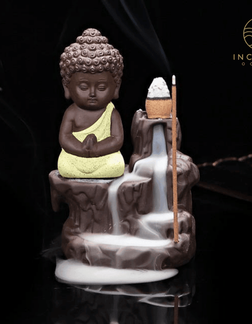 Load image into Gallery viewer, The Little Monk Incense Burner by incenseocean
