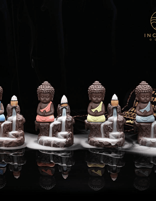 Load image into Gallery viewer, The Little Monk Incense Burner by incenseocean

