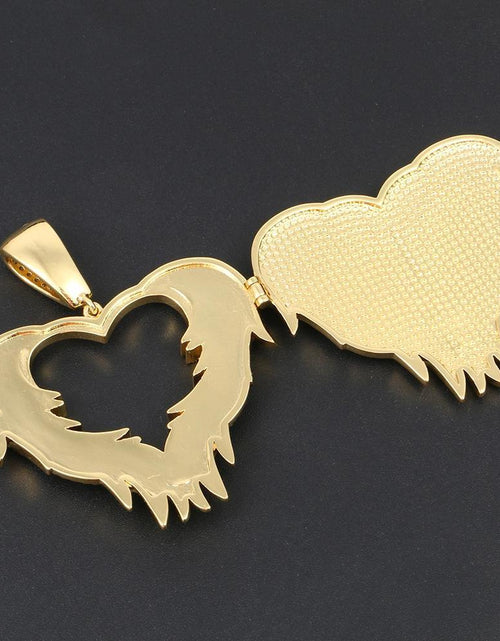 Load image into Gallery viewer, THE PROTECTIVE ANGEL® - Custom Openable Photo Pendant by Bling Proud | Urban Jewelry Online Store
