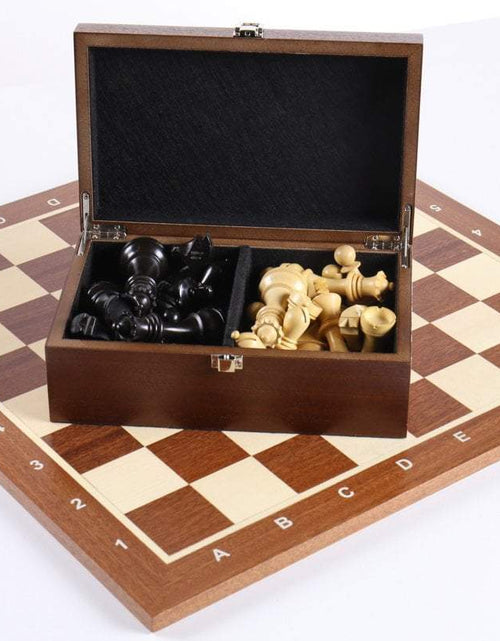 Load image into Gallery viewer, The Scout Chess Set Combo with Storage by Chess House
