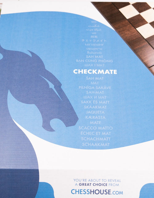 Load image into Gallery viewer, The Scout Chess Set Combo with Storage by Chess House
