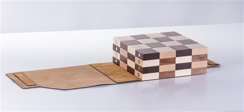 Load image into Gallery viewer, the STACK Chessboard by Chess House
