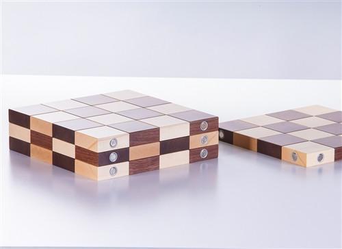 Load image into Gallery viewer, the STACK Chessboard by Chess House
