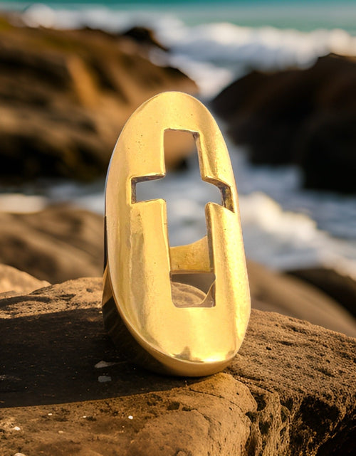 Load image into Gallery viewer, Cross Shield Ring by The Urban Charm
