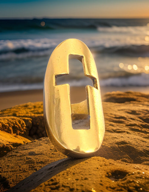 Load image into Gallery viewer, Cross Shield Ring by The Urban Charm
