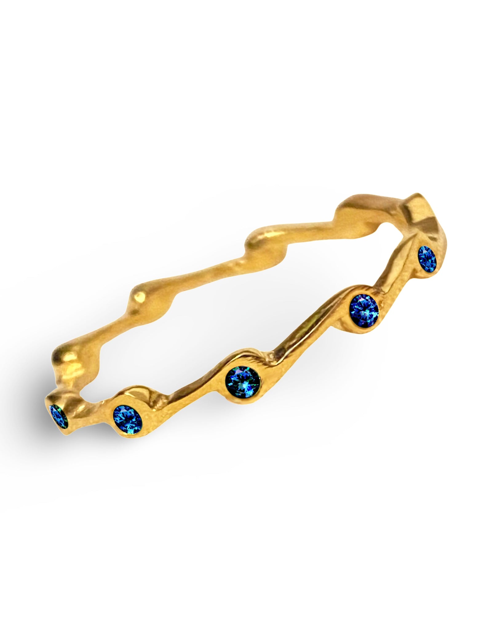 Sapphire Birthstone Stacker Ring by The Urban Charm