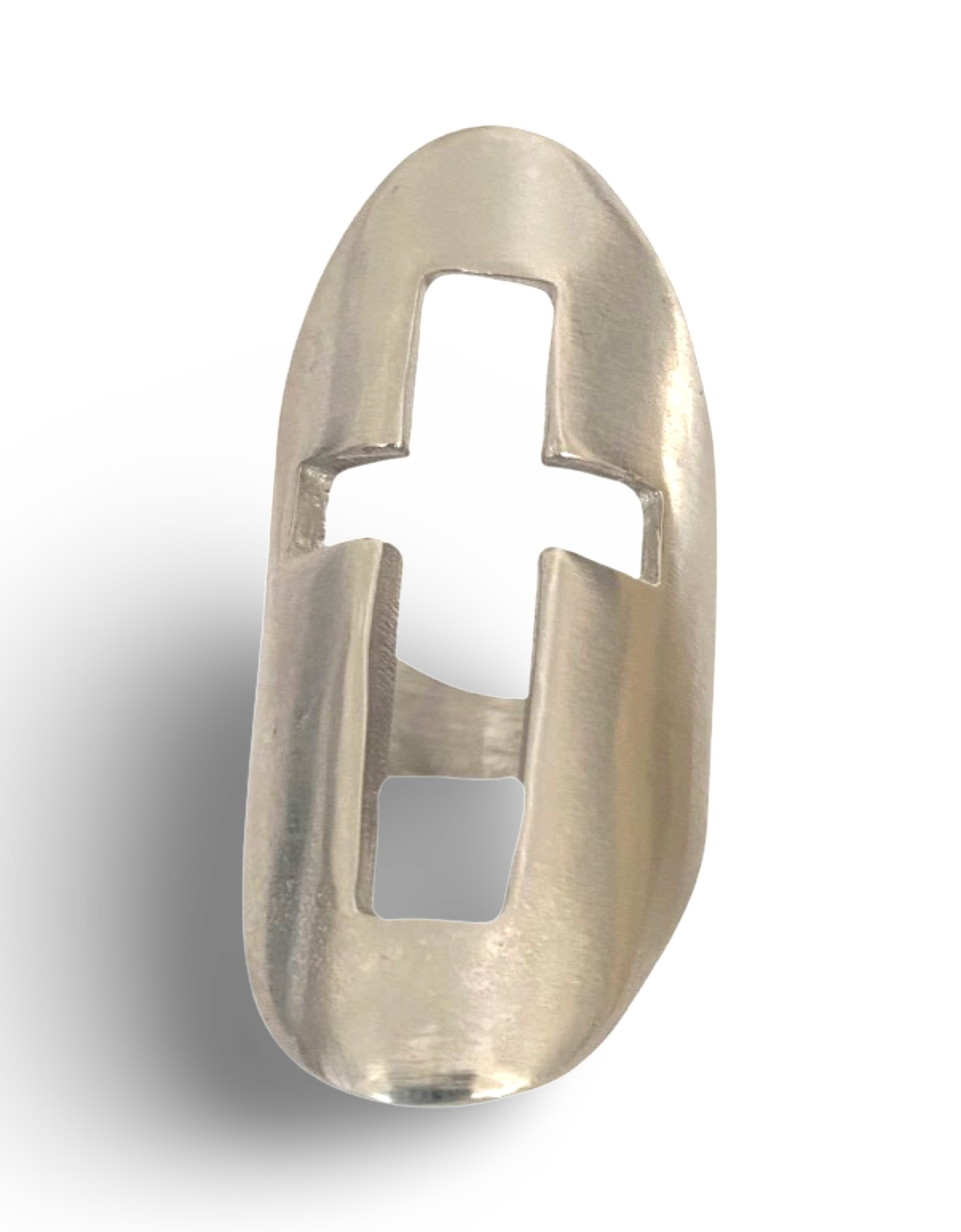 Cross Shield Ring by The Urban Charm