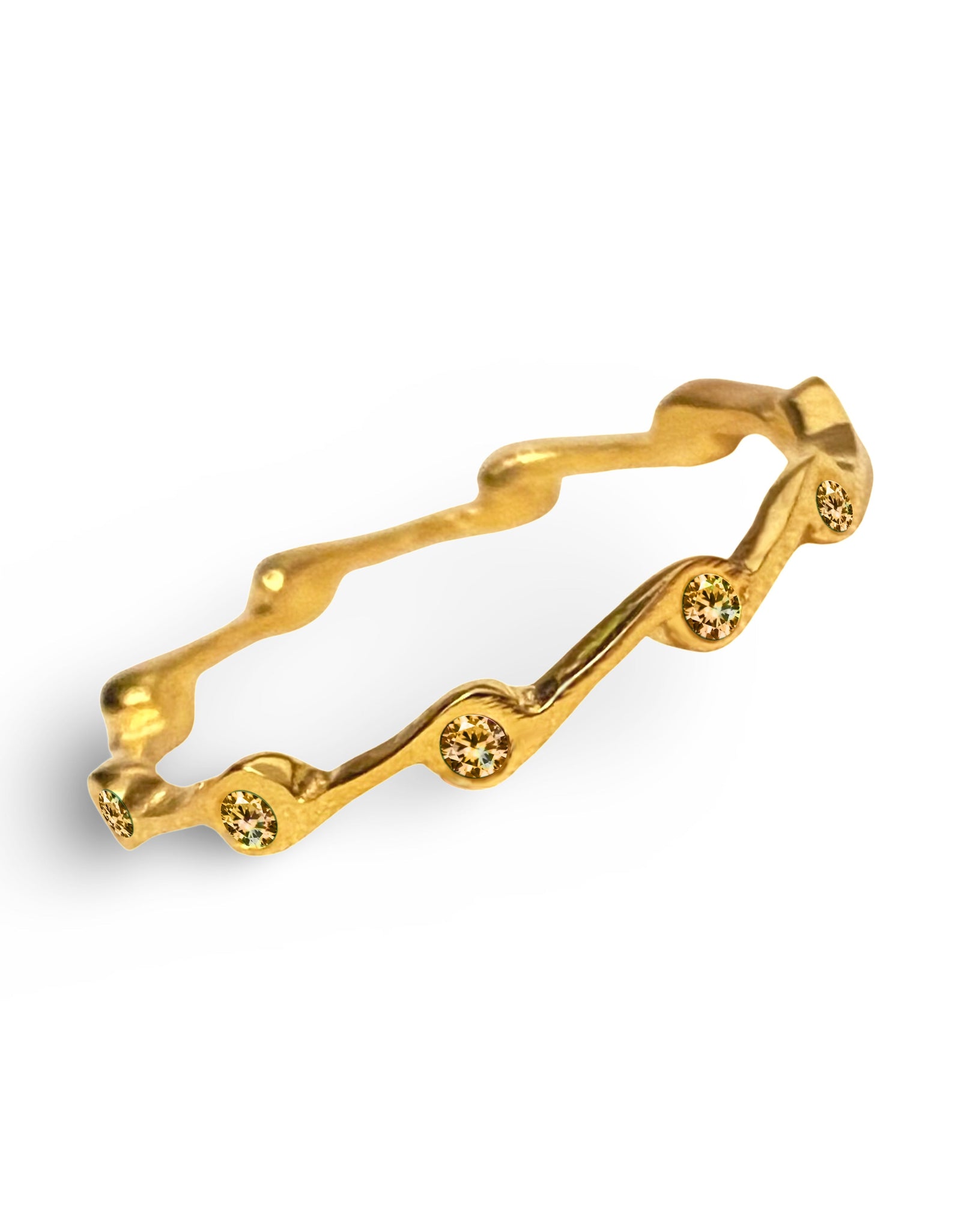 Topaz Birthstone Stacker Ring by The Urban Charm