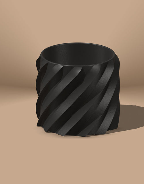 Load image into Gallery viewer, Thicc Spiral Plant Pot by Rosebud HomeGoods
