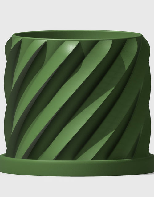 Load image into Gallery viewer, Thicc Spiral Plant Pot by Rosebud HomeGoods
