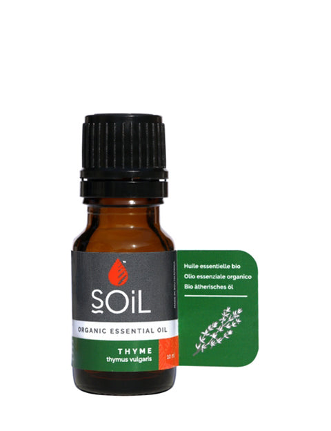 Load image into Gallery viewer, Organic Thyme Essential Oil (Thymus Vulgaris) 10ml by SOiL Organic Aromatherapy and Skincare
