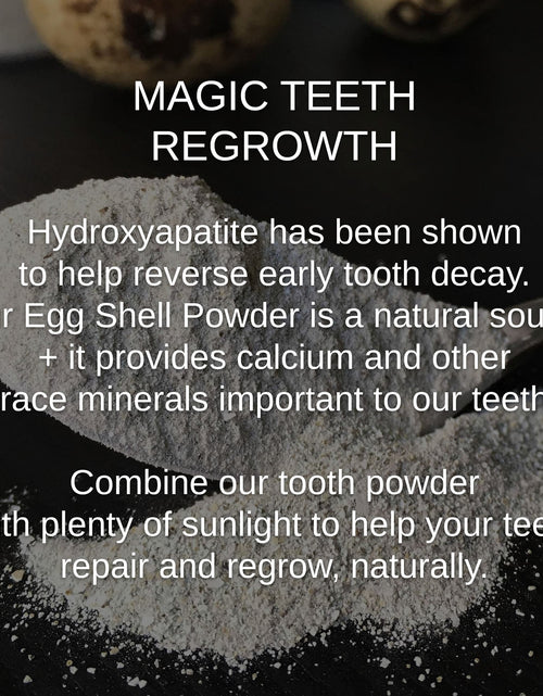 Load image into Gallery viewer, Shwally Magical Hydroxyapatite Cattle Bone &amp; Egg Shell Tooth Powder by Shwally
