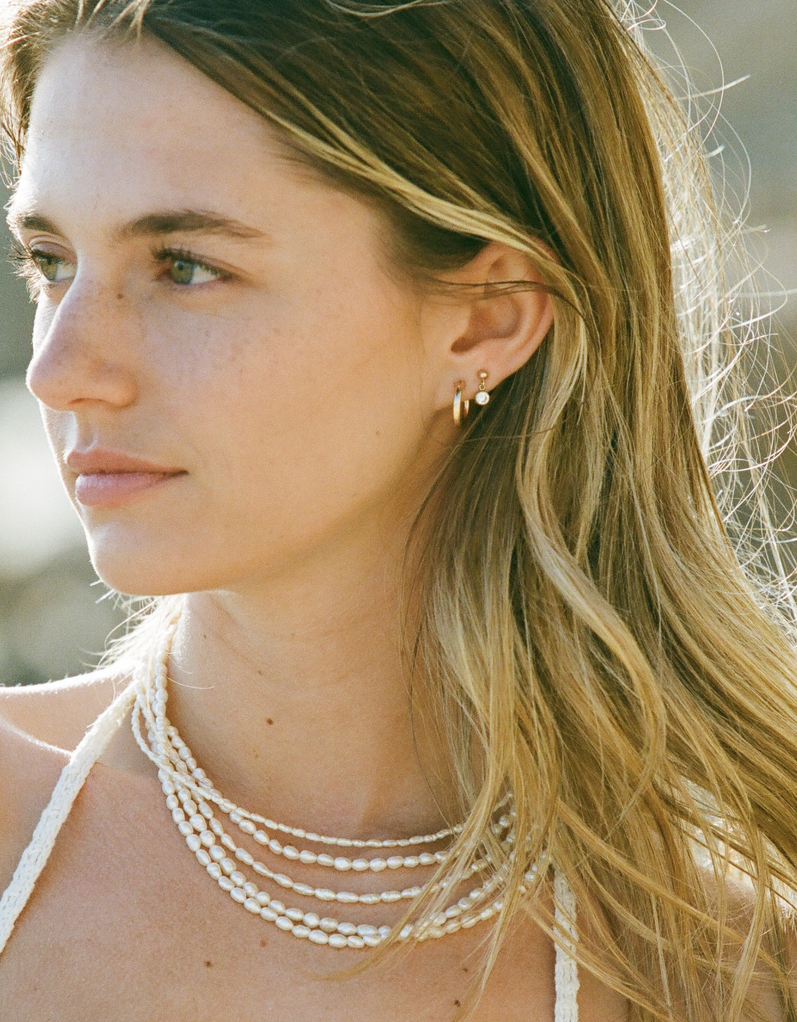Bold Vintage Pearl Necklace by Urth and Sea