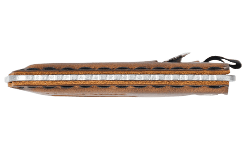 Load image into Gallery viewer, Ascent Wallet - Raw Tobacco Brown by Trayvax Enterprises
