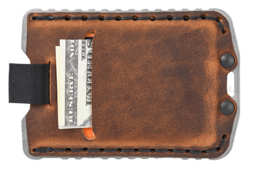Load image into Gallery viewer, Ascent Wallet - Raw Tobacco Brown by Trayvax Enterprises
