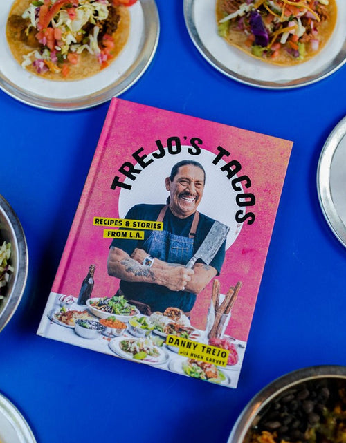Load image into Gallery viewer, Trejo's Tacos Cookbook signed by Danny Trejo by Trejo's Tacos
