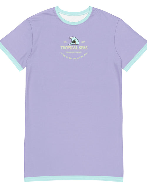 Load image into Gallery viewer, Women's Tropical Seas T-shirt dress by Tropical Seas Clothing
