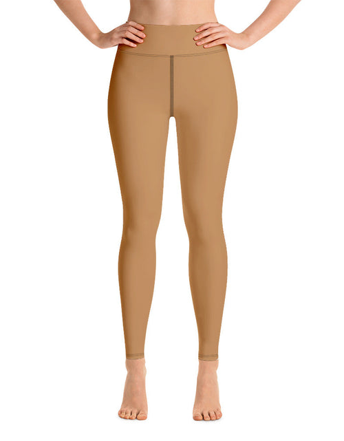 Load image into Gallery viewer, Women's Tropical Drift Wood Yoga Leggings by Tropical Seas Clothing
